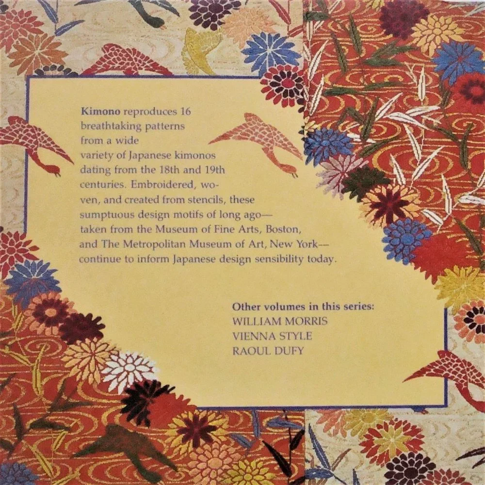 Giftwraps by Artists Kimono Japanese Designs Wrapping Paper